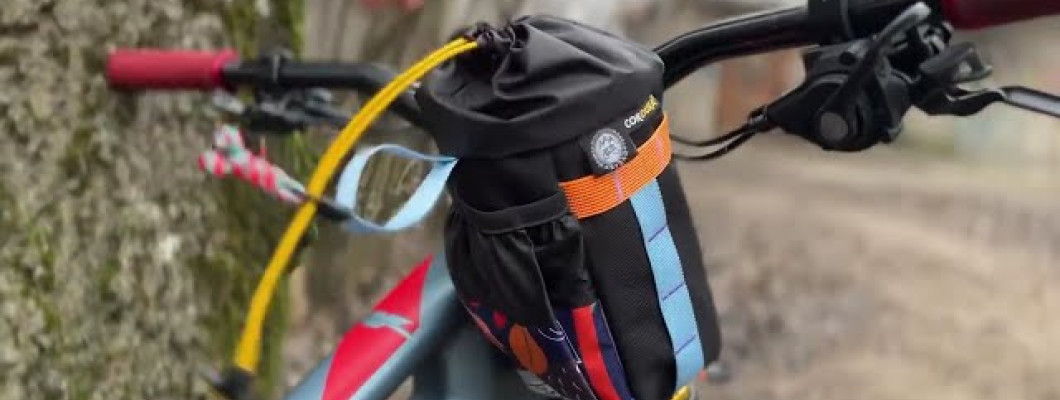 Відео Огляд Сумка на кермо KasyBag Pocket Pack One hand [Colorful]