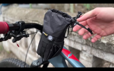 Відео Огляд Сумка на кермо KasyBag Pocket Pack One hand Mini [Total-Black]