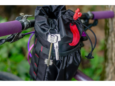 Сумка на кермо KasyBag Pocket Pack One hand [Black Red]