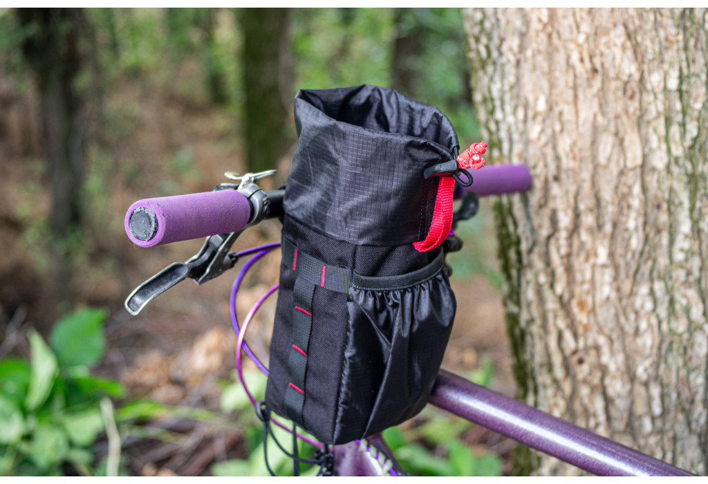 Сумка на кермо KasyBag Pocket Pack One hand [Black Red]