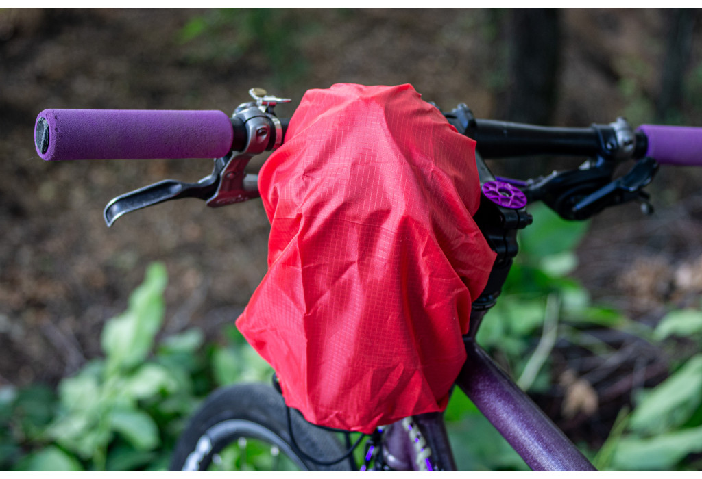 Сумка на кермо KasyBag Pocket Pack One hand [Black Red]