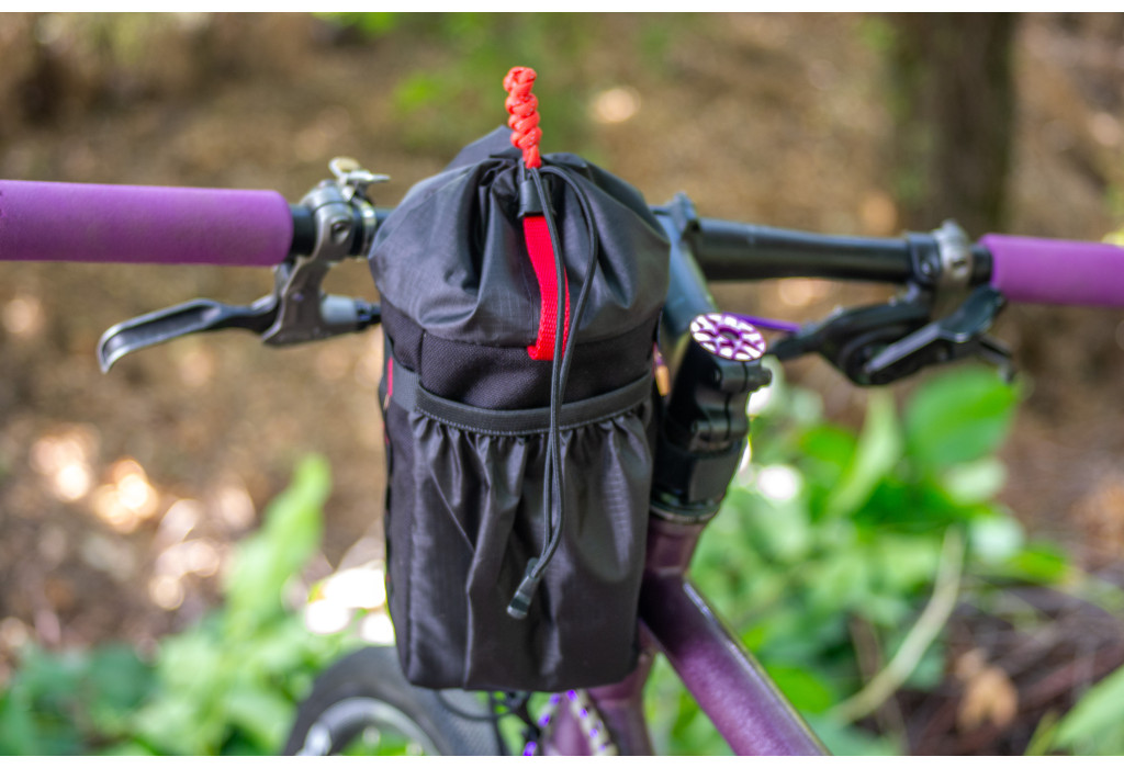 Сумка на кермо KasyBag Pocket Pack One hand [Black Red]