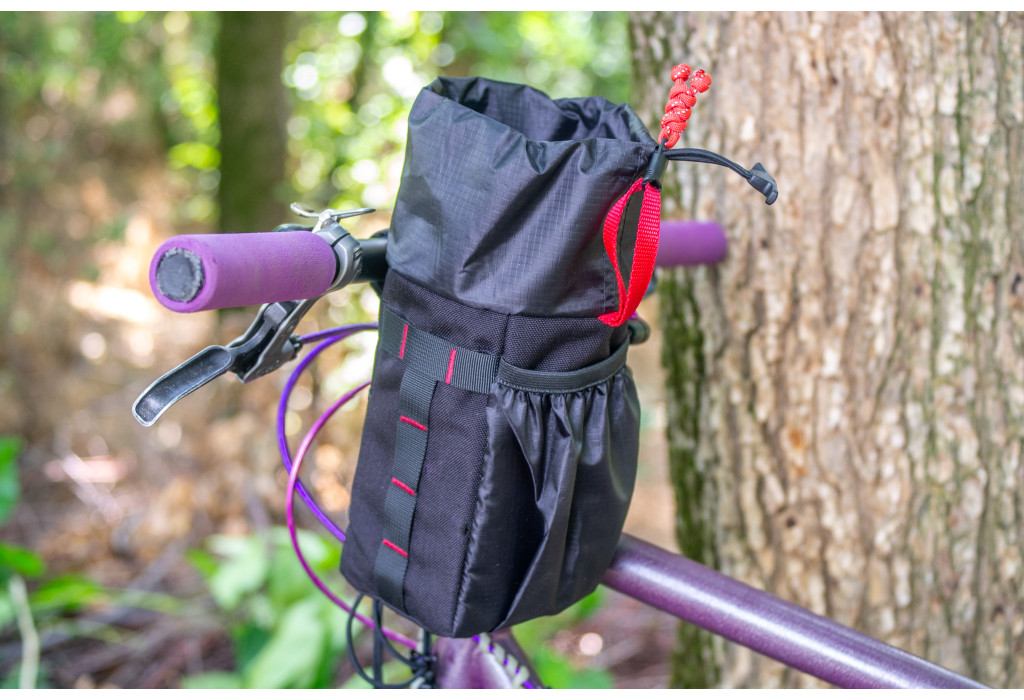 Сумка на кермо KasyBag Pocket Pack One hand [Black Red]