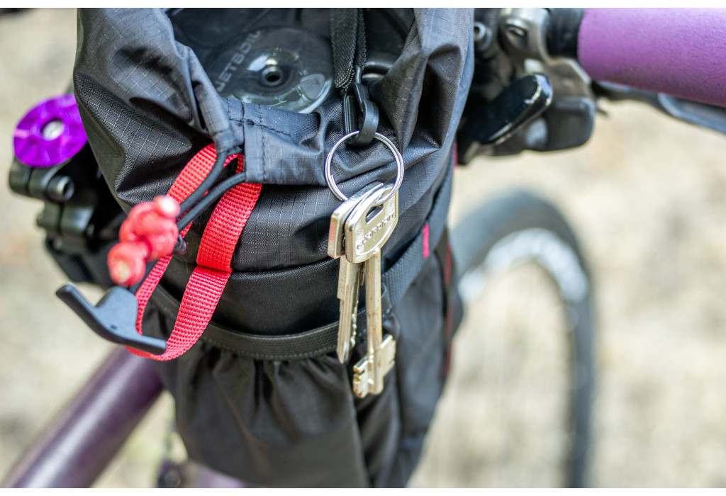 Сумка на кермо KasyBag X-Pocket Pack One hand [Black Red]