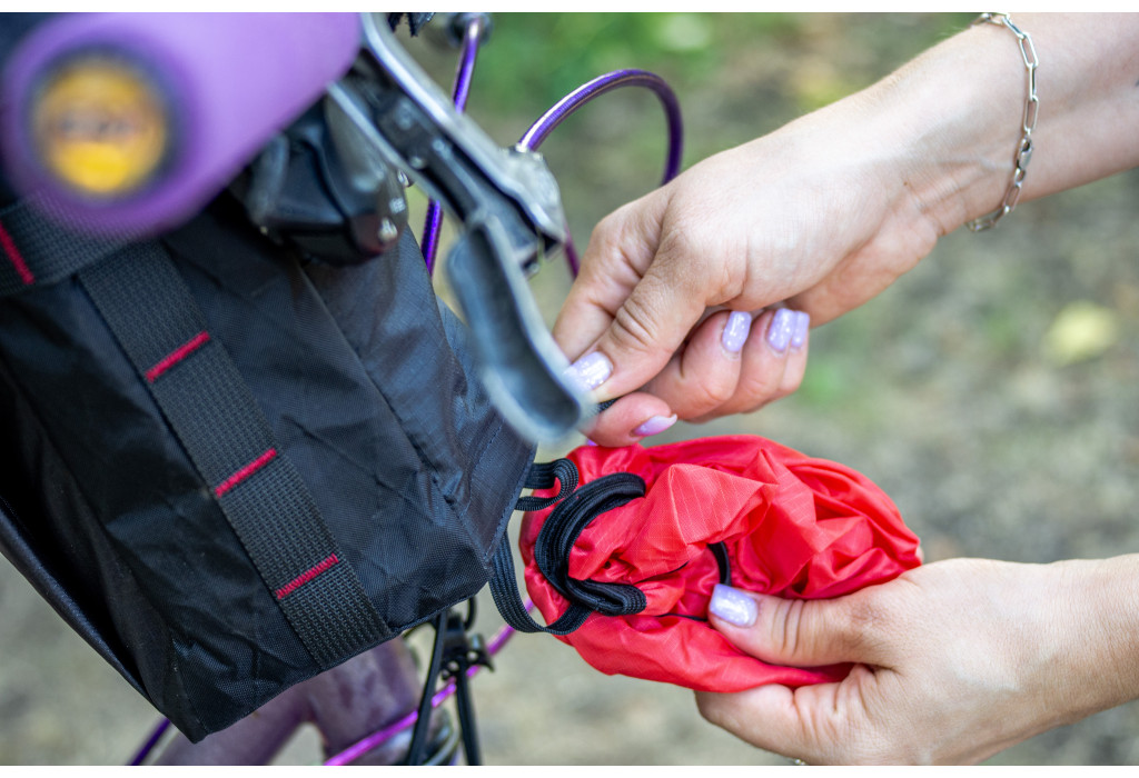 Сумка на кермо KasyBag X-Pocket Pack One hand [Black Red]