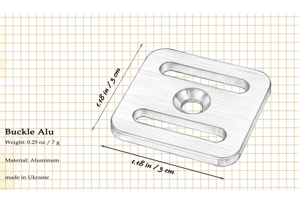 Пряжка KasyBag Buckle Alu