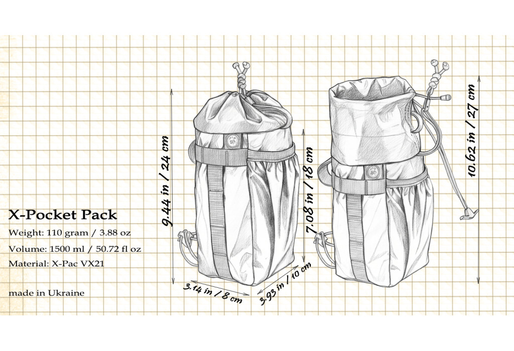 Сумка на кермо KasyBag X-Pocket Pack One hand [Coyot]