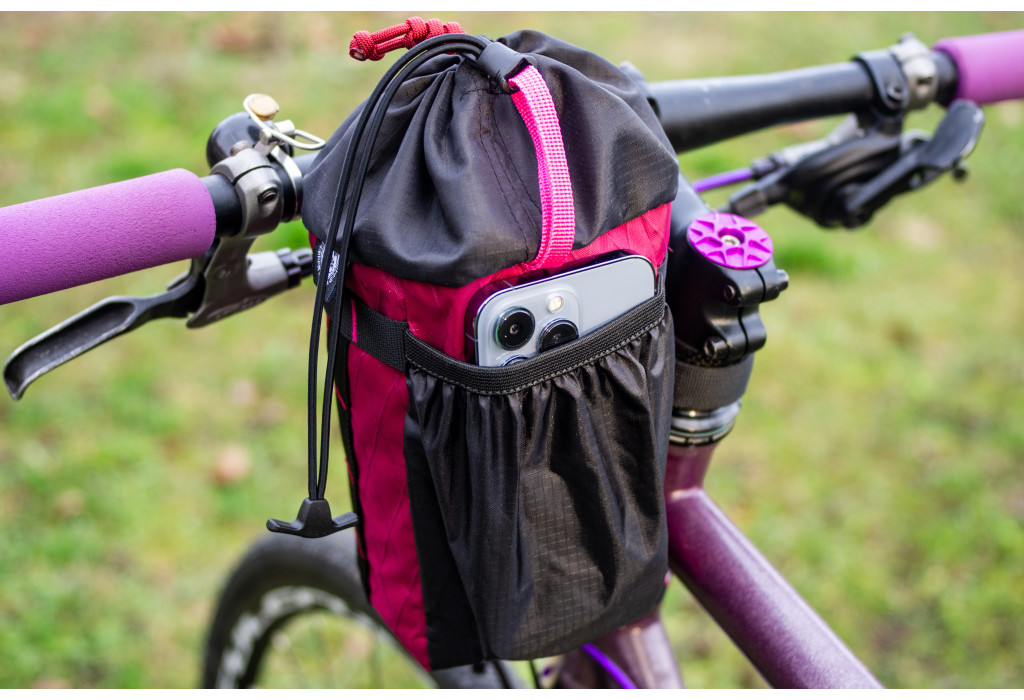 Сумка на кермо KasyBag X-Pocket Pack One hand [Berry]