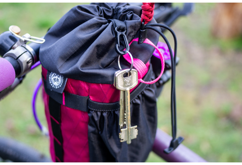 Сумка на кермо KasyBag X-Pocket Pack One hand [Berry]