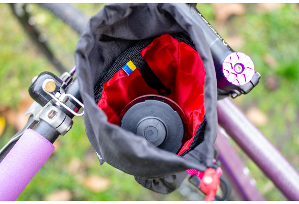 Сумка на кермо KasyBag X-Pocket Pack One hand [Berry]