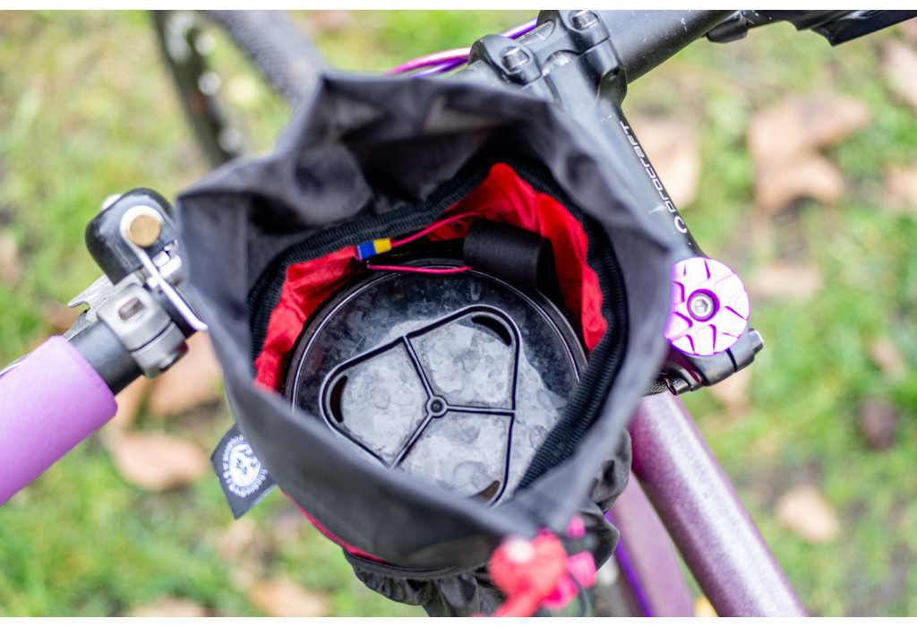 Сумка на кермо KasyBag X-Pocket Pack One hand [Berry]