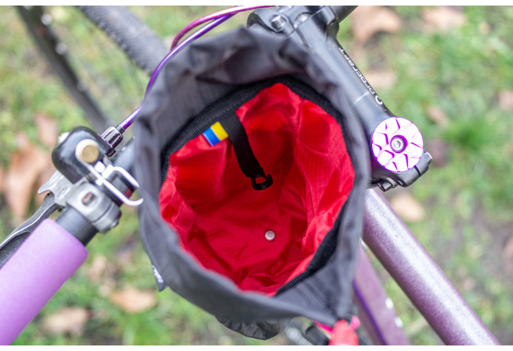 Сумка на кермо KasyBag X-Pocket Pack One hand [Berry]