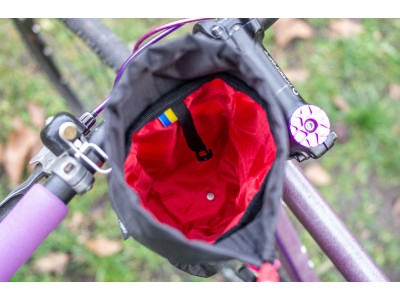 Сумка на кермо KasyBag X-Pocket Pack One hand [Berry]