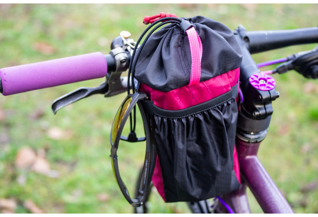 Сумка на кермо KasyBag X-Pocket Pack One hand [Berry]