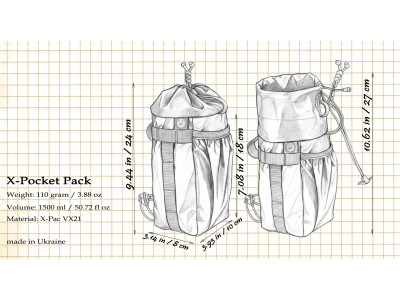 Сумка на кермо KasyBag X-Pocket Pack One hand [Salmon]