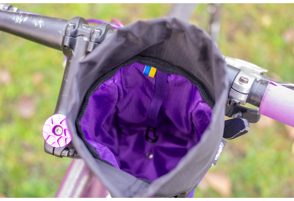 Сумка на кермо KasyBag X-Pocket Pack One hand [Purple]
