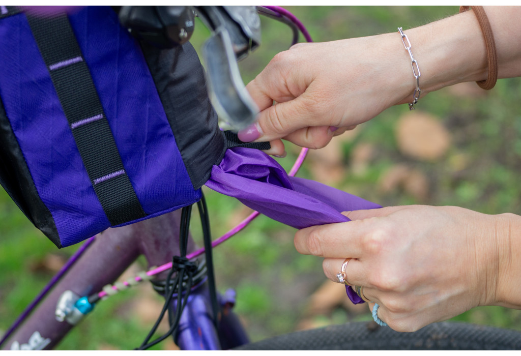 Сумка на кермо KasyBag X-Pocket Pack One hand [Purple]