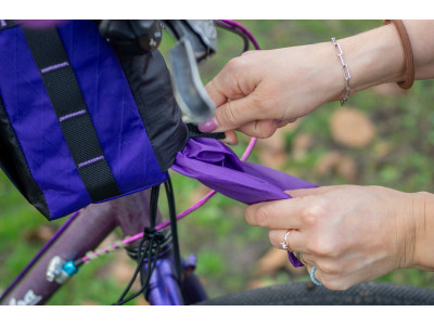 Сумка на кермо KasyBag X-Pocket Pack One hand [Purple]