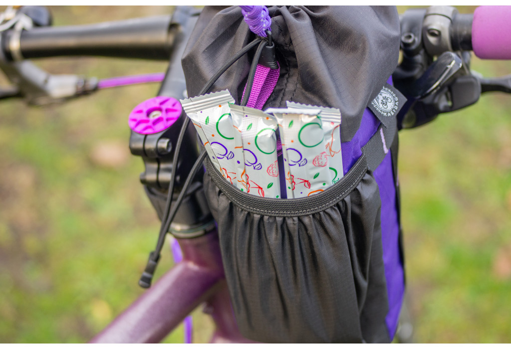 Сумка на кермо KasyBag X-Pocket Pack One hand [Purple]