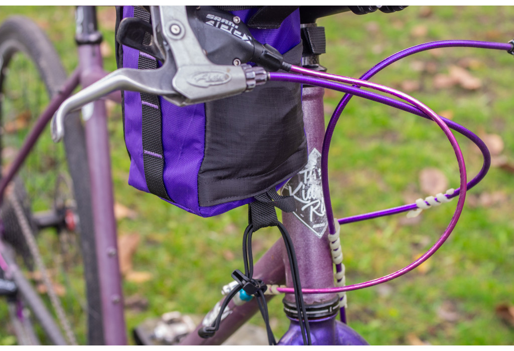 Сумка на кермо KasyBag X-Pocket Pack One hand [Purple]