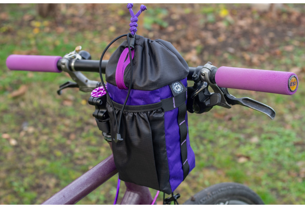 Сумка на кермо KasyBag X-Pocket Pack One hand [Purple]