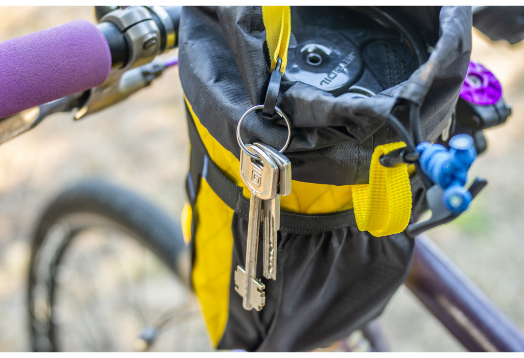 Сумка на кермо KasyBag X-Pocket Pack One hand [Ukraine Yellow]