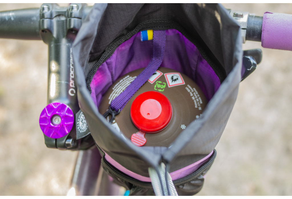 Сумка на кермо KasyBag X-Pocket Pack One hand [Lilac]
