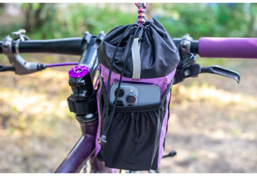Сумка на кермо KasyBag X-Pocket Pack One hand [Lilac]