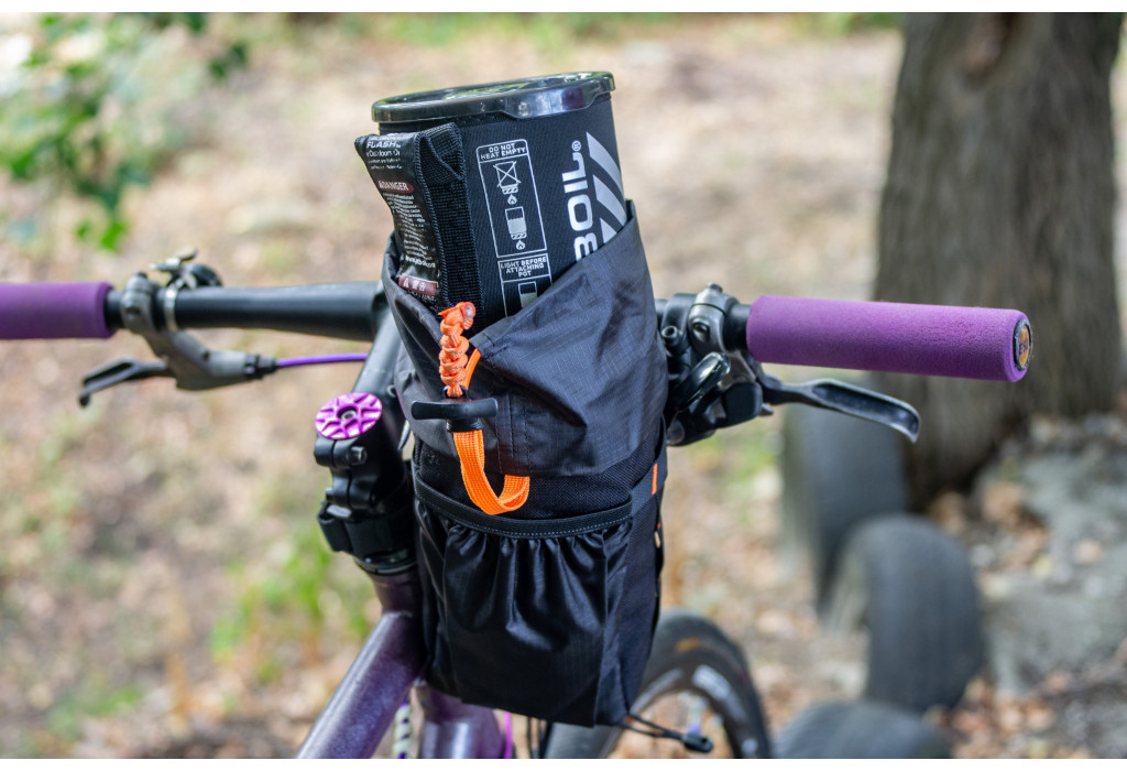 Сумка на кермо KasyBag Pocket Pack One hand [Black Orange]
