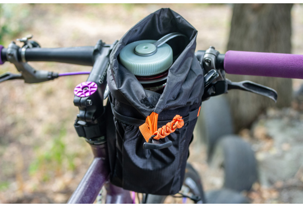 Сумка на кермо KasyBag Pocket Pack One hand [Black Orange]