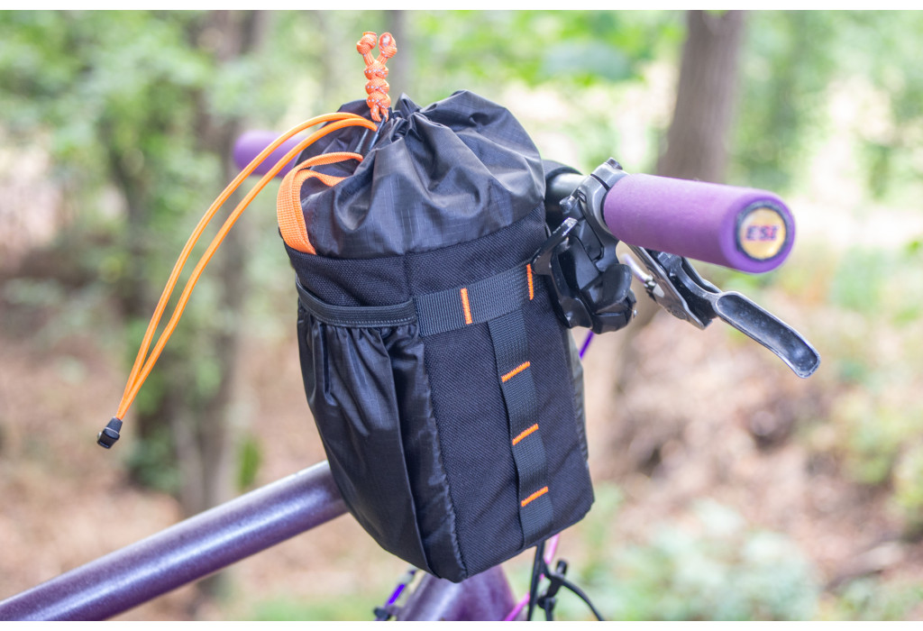 Сумка на кермо KasyBag Pocket Pack One hand [Black Orange]