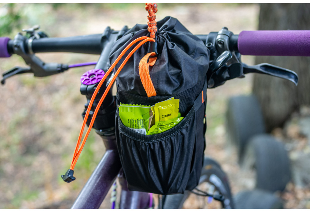 Сумка на кермо KasyBag Pocket Pack One hand [Black Orange]