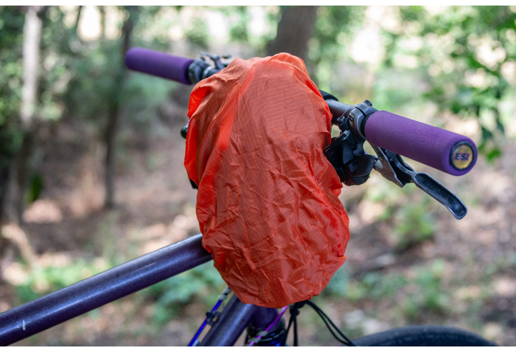 Сумка на кермо KasyBag Pocket Pack One hand [Black Orange]