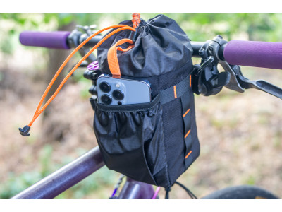 Сумка на кермо KasyBag Pocket Pack One hand [Black Orange]