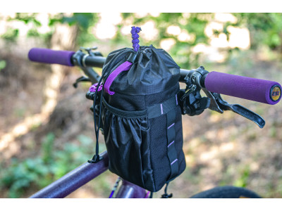 Сумка на кермо KasyBag Pocket Pack One hand [Black Purple]