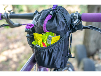 Сумка на кермо KasyBag Pocket Pack One hand [Black Purple]