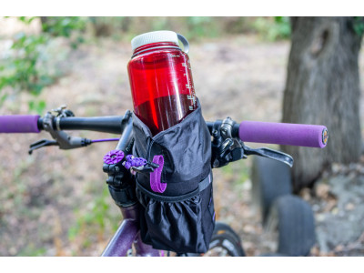 Сумка на кермо KasyBag Pocket Pack One hand [Black Purple]