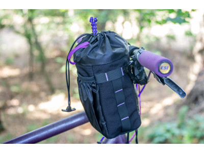 Сумка на кермо KasyBag Pocket Pack One hand [Black Purple]