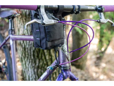 Сумка на кермо KasyBag Pocket Pack One hand [Black Purple]