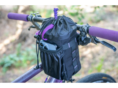 Сумка на кермо KasyBag Pocket Pack One hand [Black Purple]