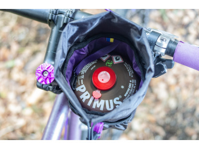 Сумка на кермо KasyBag Pocket Pack One hand [Black Purple]