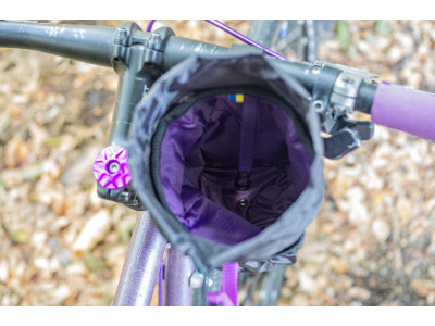 Сумка на кермо KasyBag Pocket Pack One hand [Black Purple]