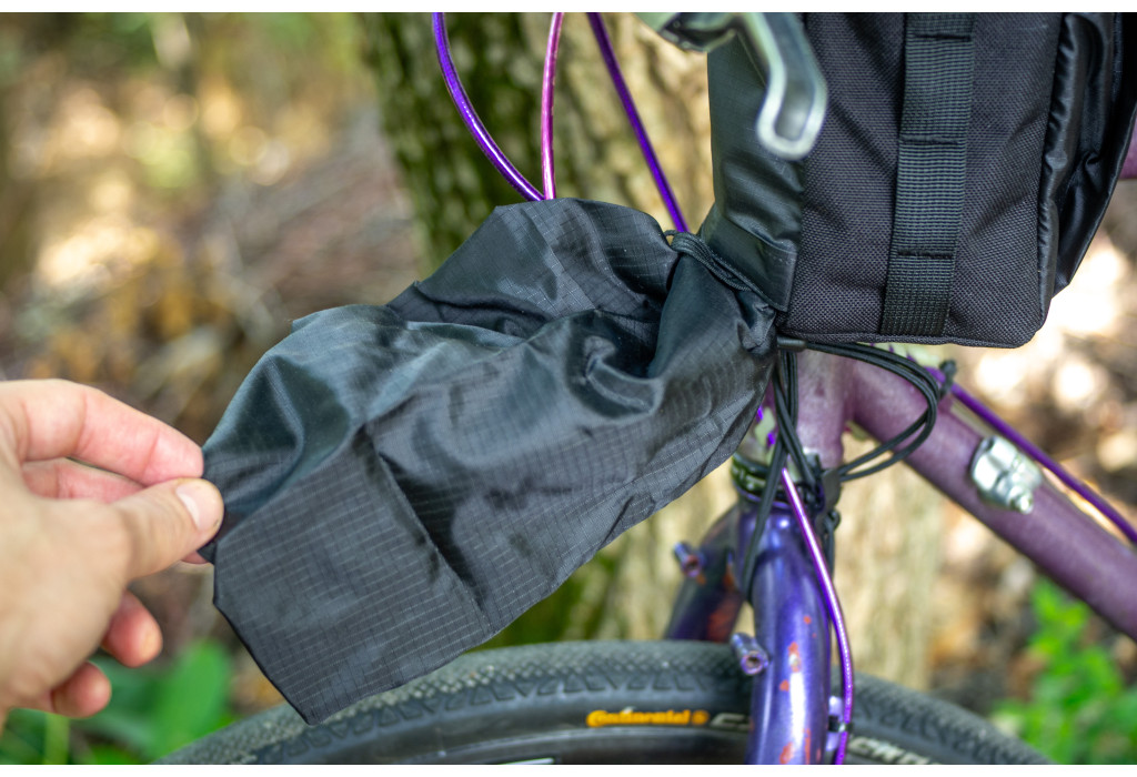 Сумка на кермо KasyBag Pocket Pack One hand [Total Black]