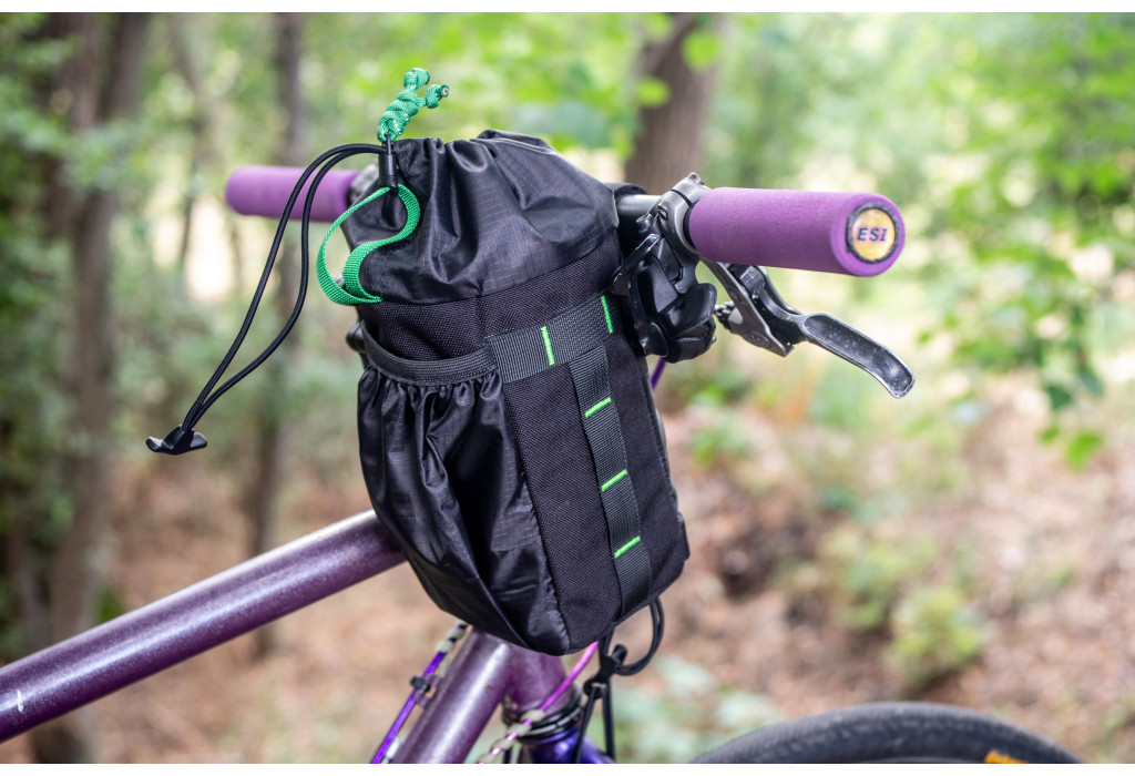 Сумка на кермо KasyBag Pocket Pack One hand [Black Green]