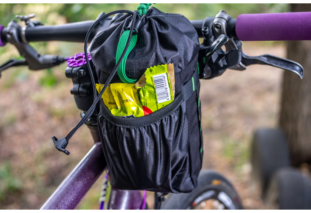 Сумка на кермо KasyBag Pocket Pack One hand [Black Green]