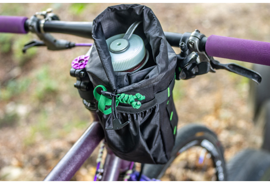 Сумка на кермо KasyBag Pocket Pack One hand [Black Green]