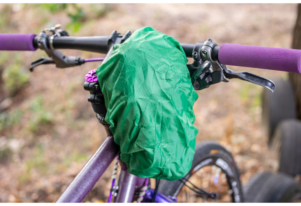 Сумка на кермо KasyBag Pocket Pack One hand [Black Green]
