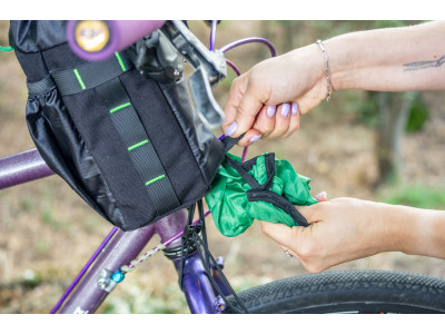 Сумка на кермо KasyBag Pocket Pack One hand [Black Green]