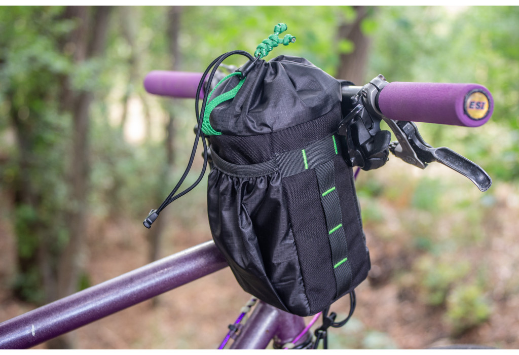 Сумка на кермо KasyBag Pocket Pack One hand [Black Green]