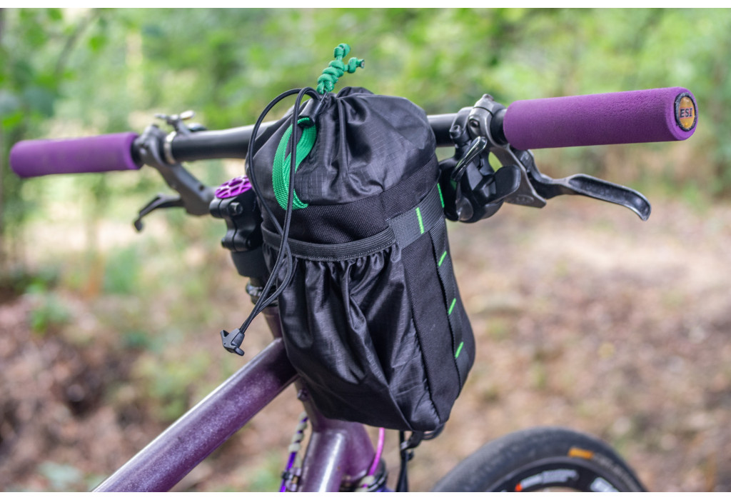 Сумка на кермо KasyBag Pocket Pack One hand [Black Green]